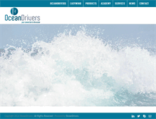 Tablet Screenshot of oceandrivers.com